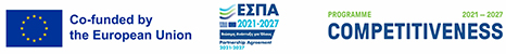 λογότυπο επιχειρησιακό πρόγραμμα ΕΣΠΑ Ανταγωνιστικότητα 2021 - 2027